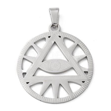 Non-Tarnish 201 Stainless Steel Pendants LS-STAS-D041-13P-1