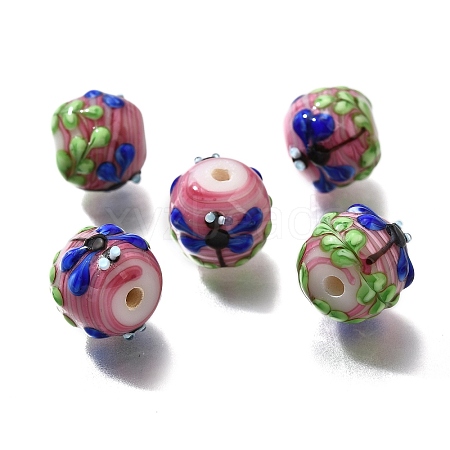 Handmade Lampwork Beads LAMP-K042-08B-1