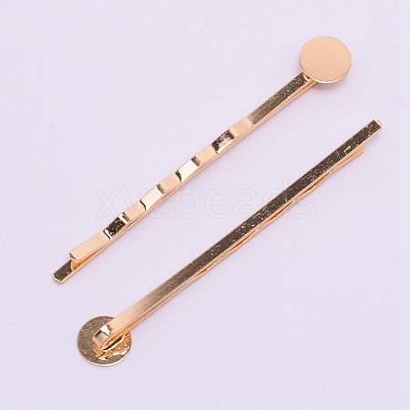 Iron Hair Bobby Pin Findings LS-IFIN-WH0053-37KCG-1