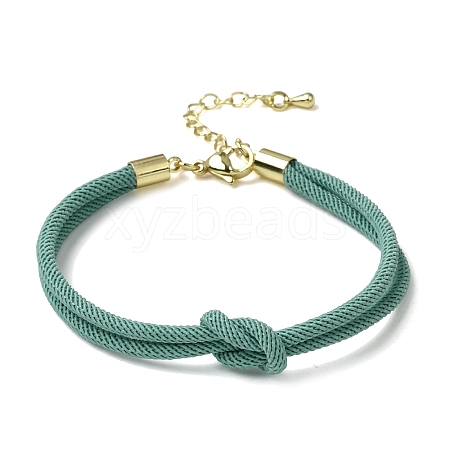 3MM Round Nylon Braided Cord Bracelet Making FB-CBAA152-03G-35-1