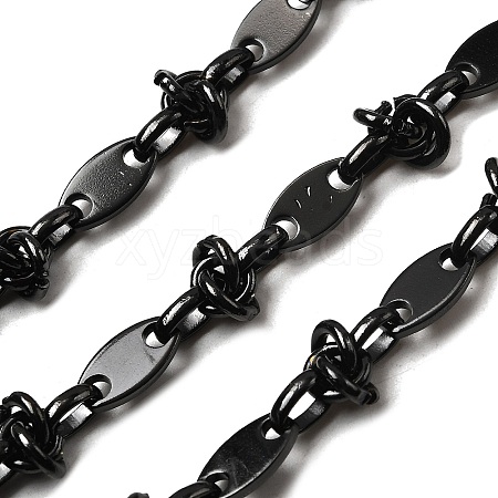 304 Stainless Steel knot with Oval Link Chains CHS-S012-04B-1