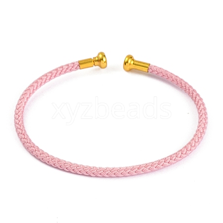 Braided Carbon Steel Wire Bracelet Making MAK-A017-B44-1