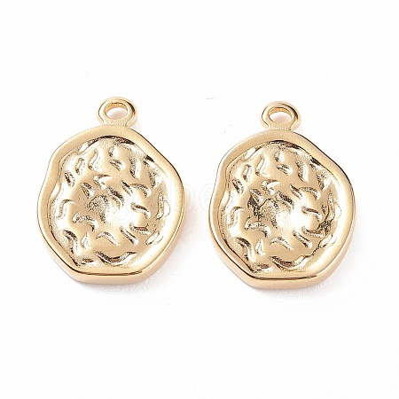 PVD Vacuum Plating 304 Stainless Steel Pendants X-STAS-B024-51G-1