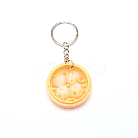 Plastic Keychain KEYC-WH0026-08-1