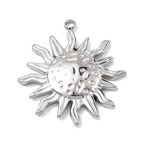304 Stainless Steel Pendants STAS-D213-01B-P-1