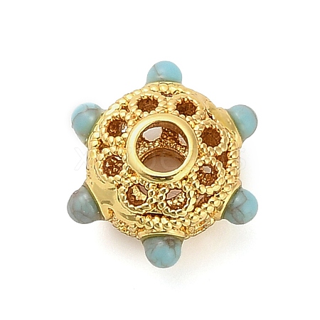 Dyed Synthetic Turquoise Beads KK-B158-04G-03-1