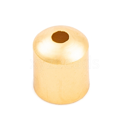 Ion Plating(IP) Brass Cord Ends KK-O146-05C-G-1