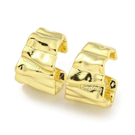 Brass Cuff Earrings EJEW-C104-005G-1