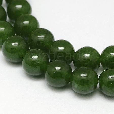 Natural TaiWan Jade Bead Strands X-G-F342-03-10mm-1