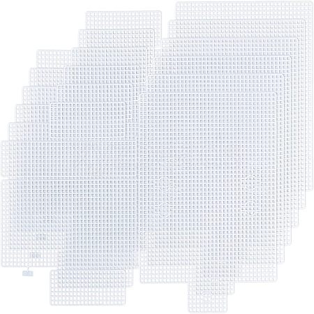 Plastic Mesh Canvas Sheets DIY-WH0257-33-1