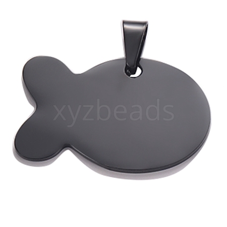 Stainless Steel Stamping Blank Tag Pendants PW-WG685D4-01-1