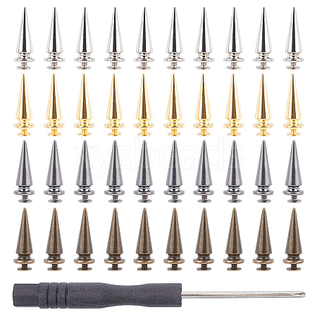  Alloy Spikes Screwback Studs TOOL-NB0001-62-1