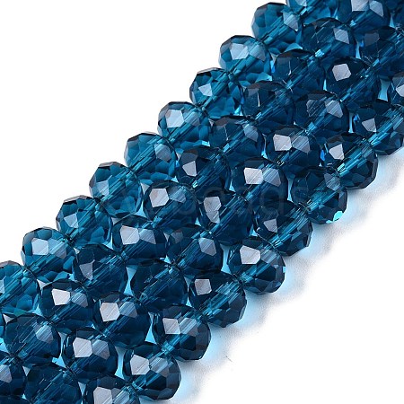 Glass Beads Strands EGLA-A044-T8mm-D27-1