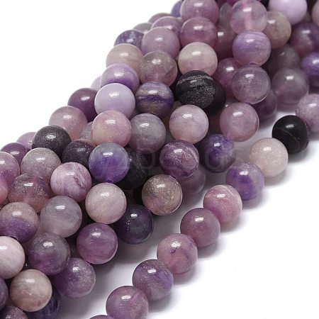 Grade AB Natural Fluorite Beads Strands G-O201A-13A-1