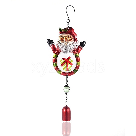 Christmas Glass Wind Chimes PW-WG1F002-08-1