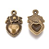 Tibetan Style Alloy Pendants TIBEP-L006-108AB-NF-2