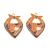 West Cowboy Theme Alloy Enamel Pendants ENAM-L056-01E-04-1
