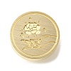 Wax Seal Brass Stamp Heads AJEW-D301-01G-08-1