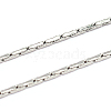 Tarnish Resistant 304 Stainless Steel Cardano Chains CHS-O005-02-1