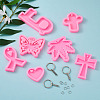 DIY Silicone Keychain Making Molds DIY-TA0008-56-4