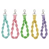 Beaded Cotton Mobile Phone Strap HJEW-JM02734-2