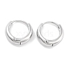 304 Stainless Steel Huggie Hoop Earrings for Women EJEW-C096-07A-P-1