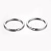 304 Stainless Steel Keychain Clasps KEYC-D049-02-2