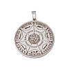 Non-Tarnish 304 Stainless Steel Pendants STAS-C063-02P-1