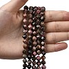 Natural Rhodonite Beads Strands G-Z119-A19-02-2