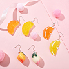 SUPERFINDING DIY 24 Pairs Fruits Themed Earring Making Kits DIY-FH0002-08-5