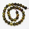 Natural Dragon Veins Agate Beads Strands G-G445-10mm-03-2