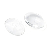 Transparent Oval Glass Cabochons LS-GGLA-R022-35x25-3