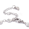 Tarnish Resistant 304 Stainless Steel Link Chain Bracelets BJEW-I295-16P-2