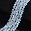 Electroplate Glass Beads Strands LS-EGLA-A034-J4mm-L07-1
