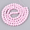 Baking Paint Glass Beads X1-DGLA-N015-8mm-02-2