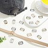 32Pcs 4 Colors Alloy Tri-Glide Adjuster Buckles FIND-GA0008-45-4