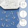 Resin Clip-on Earring Findings X1-FIND-H046-12-01-2