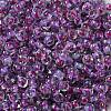 Transparent Inside Colours Glass Seed Beads SEED-A032-04T-3