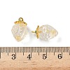 Transparent Glass Pendants GLAA-P072-03G-10-3