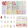 127.5G 15 Colors Baking Paint Glass Seed Beads SEED-FS0001-40-1