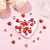 240Pcs 6 Styles Opaque Acrylic Beads SACR-FS0001-41-4