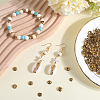 240Pcs 8 Styles Tibetan Style Alloy Flower Beads Caps FIND-SP0001-64-4