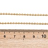 304 Stainless Steel Ball Chain Tassel Y Necklaces for Women LS-NJEW-Z104-01G-4