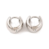 Brass Hoop Earrings for Women EJEW-U015-23P-01-1