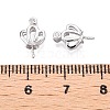 Anti-Tarnish 925 Sterling Silver Pendant Bails STER-T007-85P-3