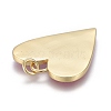 Brass Enamel Pendants X-KK-M205-13G-07-2