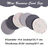 6Pcs 3 Colors Cotton Thread Weave Hot Pot Holders DIY-SZ0003-50B-2