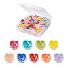 Craftdady 90Pcs 9 Colors Transparent Enamel Acrylic Beads TACR-CD0001-06-8