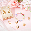 10Pcs 304 Stainless Steel Pendants STAS-BBC0003-46-4
