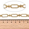 304 Stainless Steel Rectangle Link Chains CHS-Z007-22G-2